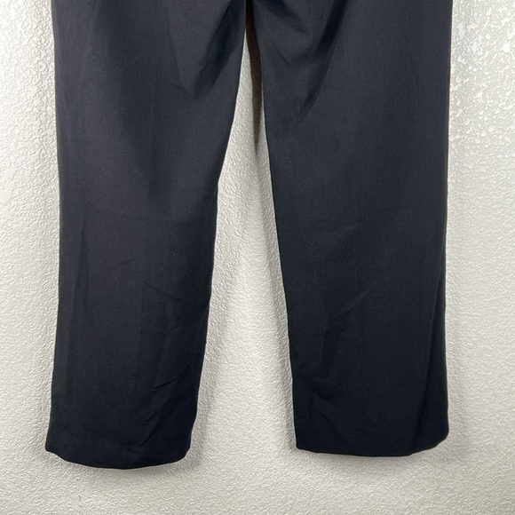 Roz & Ali Black Career Secret Agent Tummy Control Wide Leg Pants Size 6 New! - Picture 5 of 7